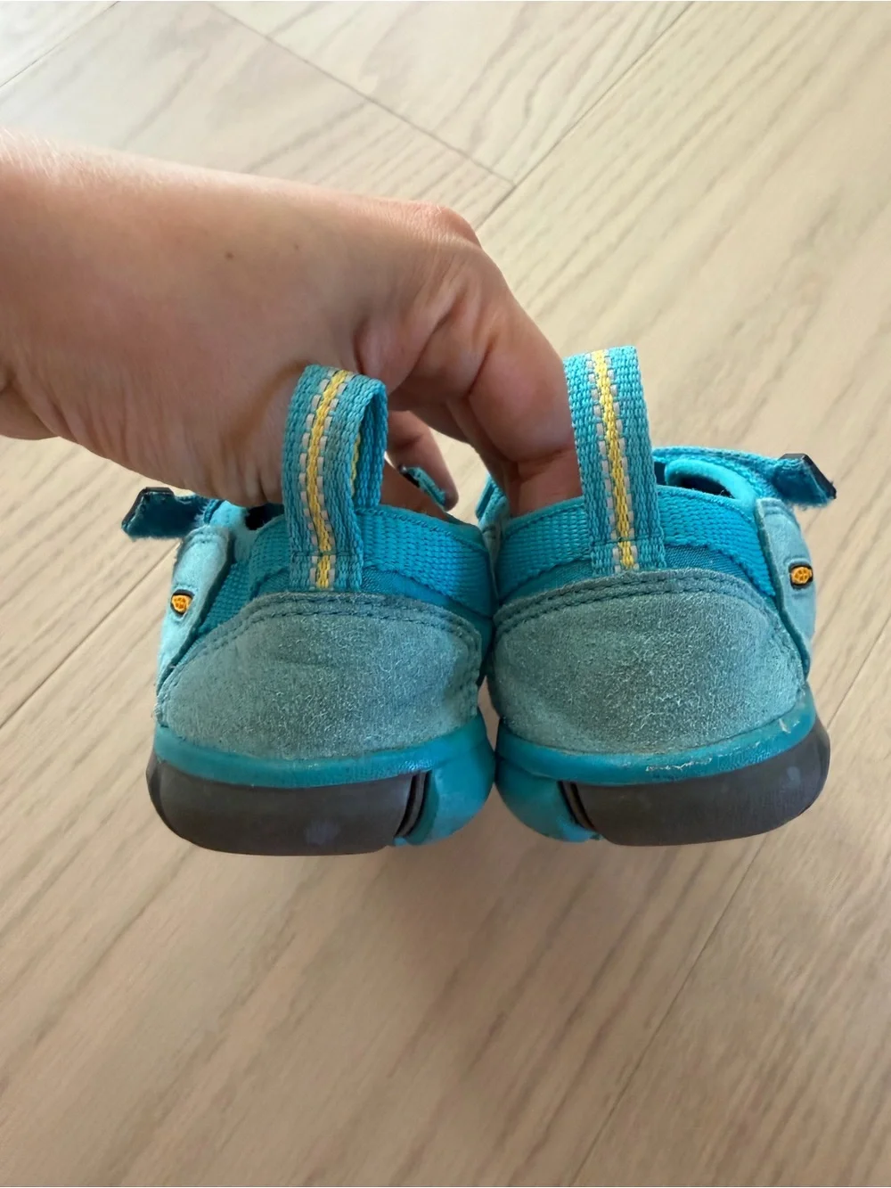 Keen Seacamp II CNX Water Hiking Sandals Toddlers Boys Girls Size 12 Blue Teal